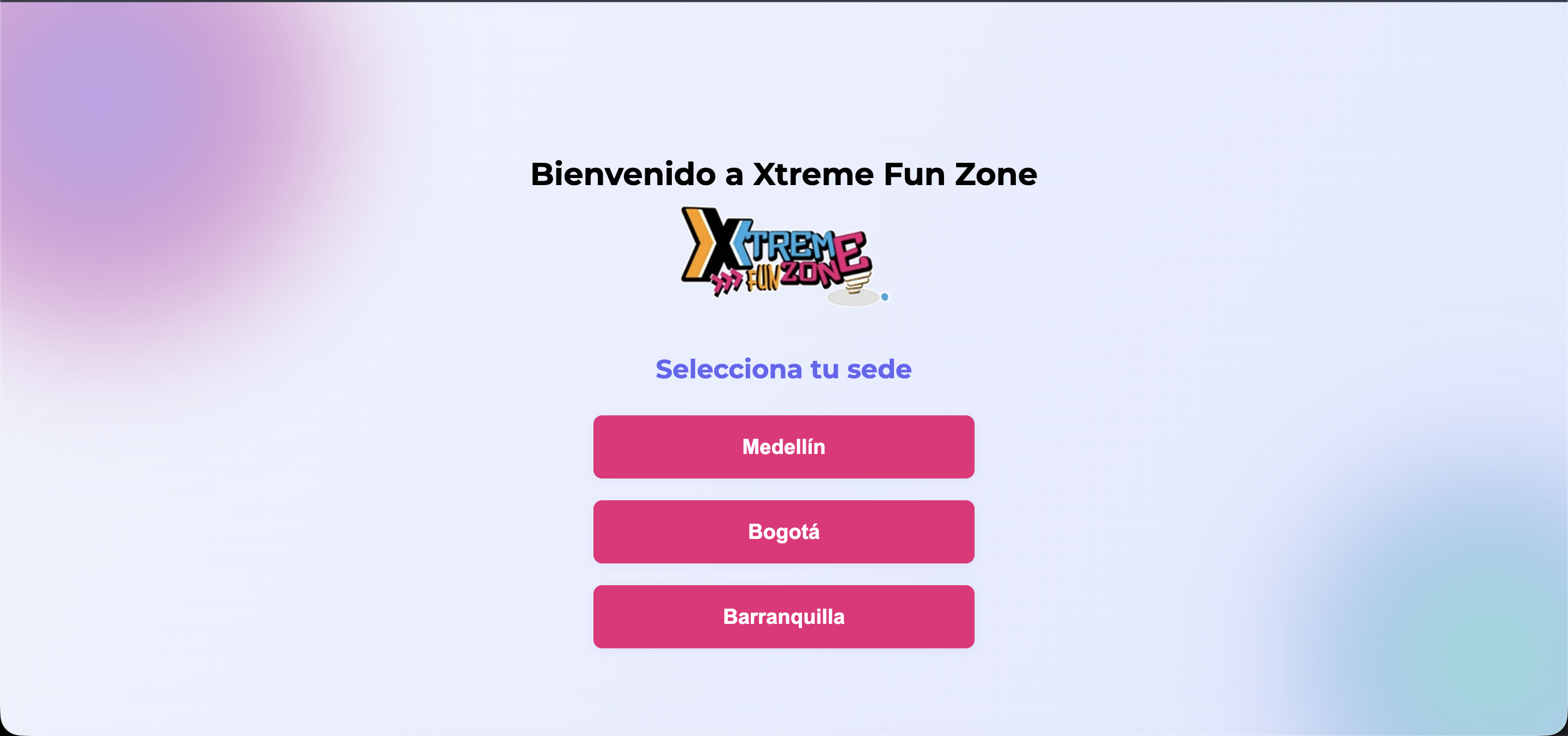 Consentimientos Xtreme Fun Zone - Proyecto web desarrollado